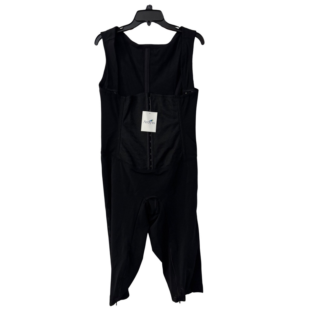 Ardyss Body Magic Full Body Shaper Shapewear Black Hook Eye Closure NWT